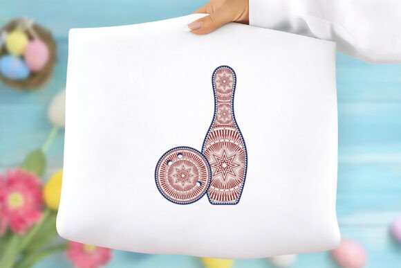 4th of July Bowling Sublimation Free PNG