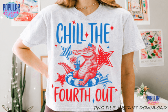 Chillin the Fourth out Crawfish USA PNG: A Strategic Creative Asset for Modern Makers