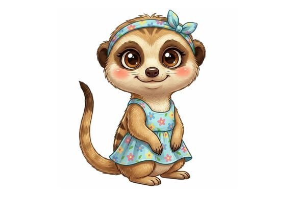 Cute Meerkat Girl Clipart PNG Kawaii: A Practical Guide for Designers and Crafters