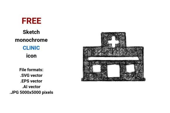 FREE Sketch Clinic Icon: Clean, Scalable, and Ready for Real Use