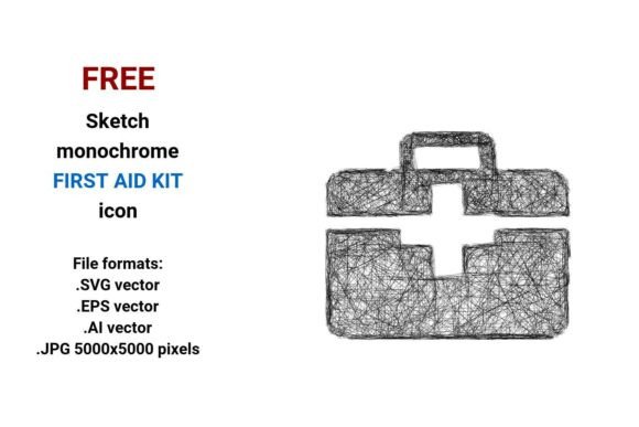 FREE Sketch First Aid Kit Icon: Clean, Scalable & Ready for Real Projects