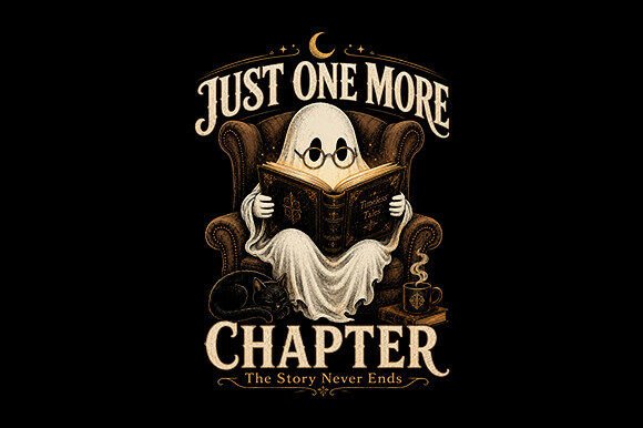 Ghost Reading Book PNG