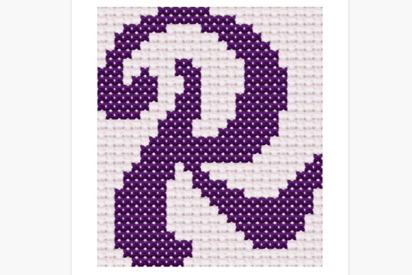 Handwritten Letter R Cross Stitch: A Thoughtful Touch in a Digital Age