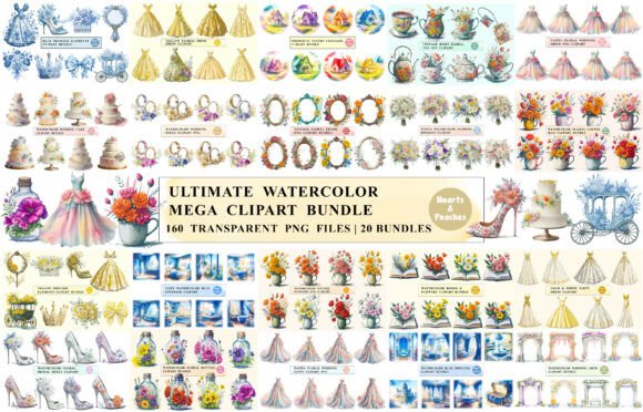 Ultimate Watercolor Mega Clipart Bundle: A Practical Evaluation for Designers and Creators