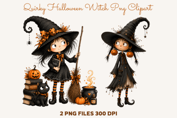 Whimsical Witch PNG Clipart & Spooky PNG: Smart Choices for Real Creative Work